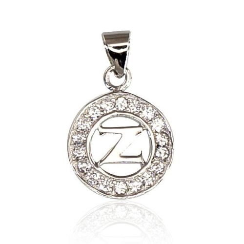 Silver pendant with Zirkons