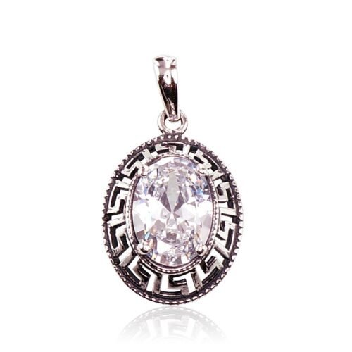 Silver pendant with Zirkons