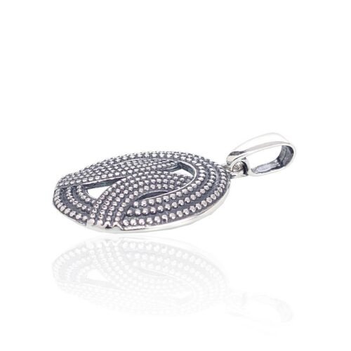 Alternative view of Silver pendant