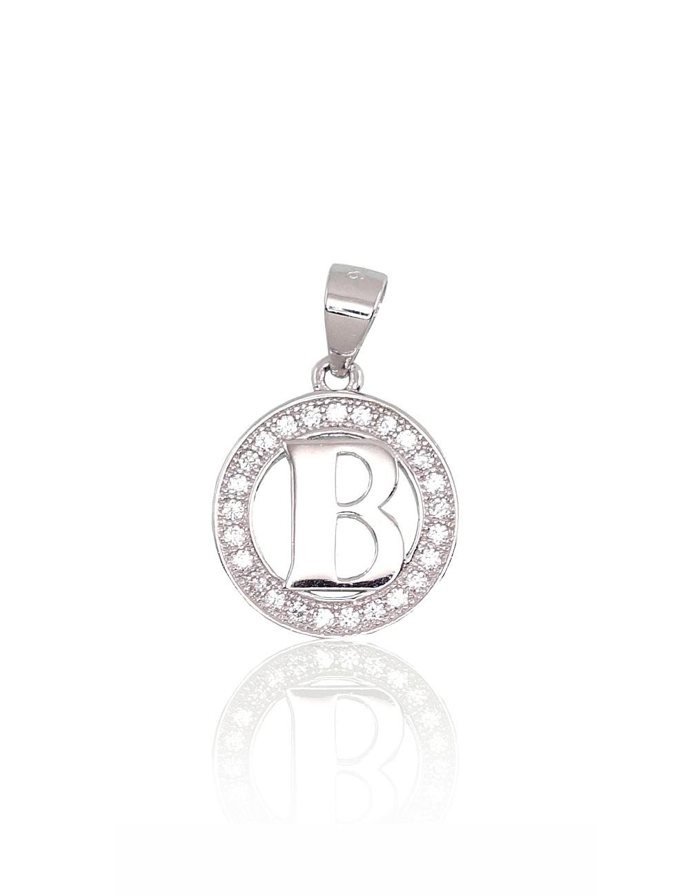 Silver pendant with Zirkons