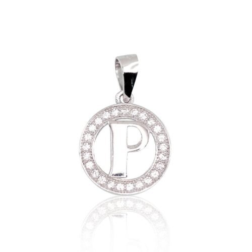 Silver pendant with Zirkons