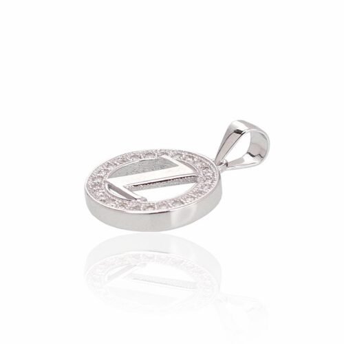 Alternative view of Silver pendant with Zirkons