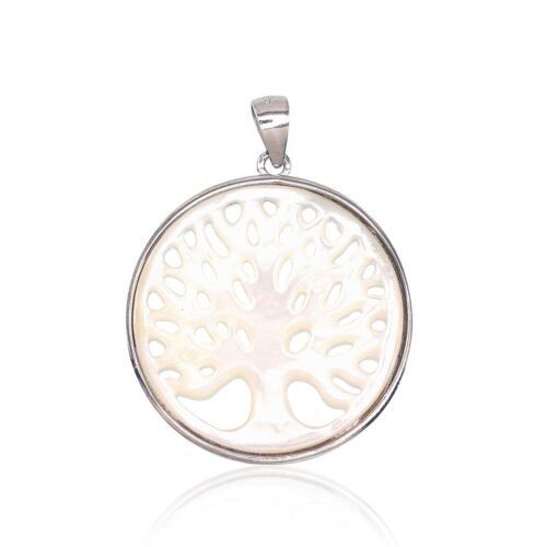 Silver pendant with Mother-of-pearl