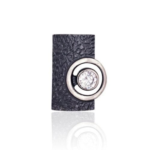 Silver pendant with Zirkons