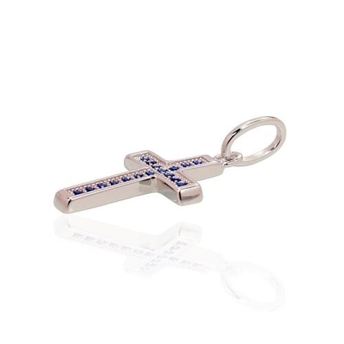 Alternative view of Silver pendant with Zirkons