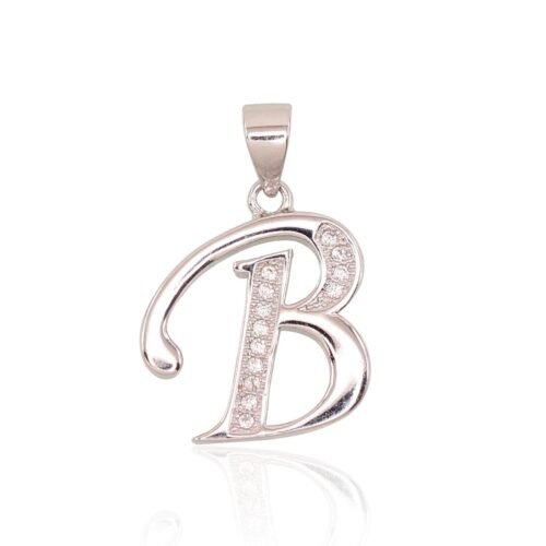 Silver pendant with Zirkons
