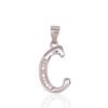 Silver pendant with Zirkons