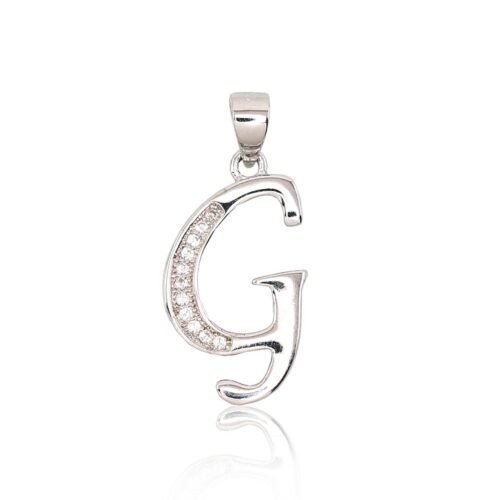 Silver pendant with Zirkons