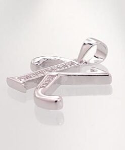 Alternative view of Silver pendant with Zirkons