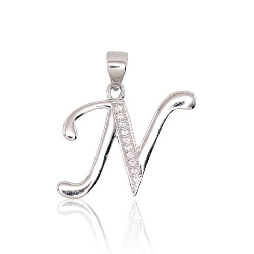 Silver pendant with Zirkons