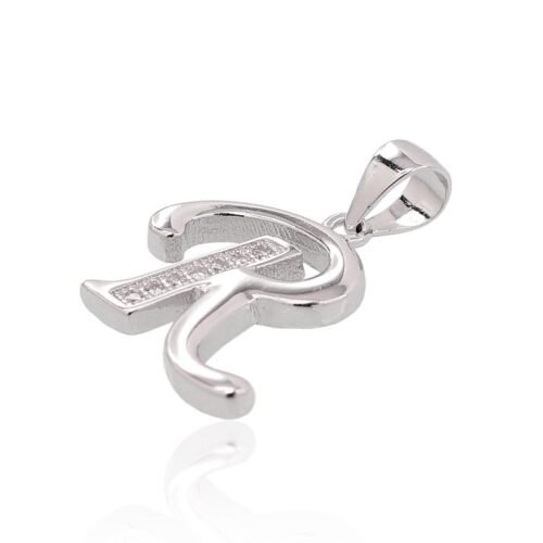 Alternative view of Silver pendant with Zirkons