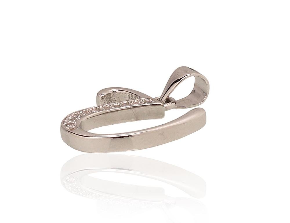 Silver pendant with Zirkons - Image 2