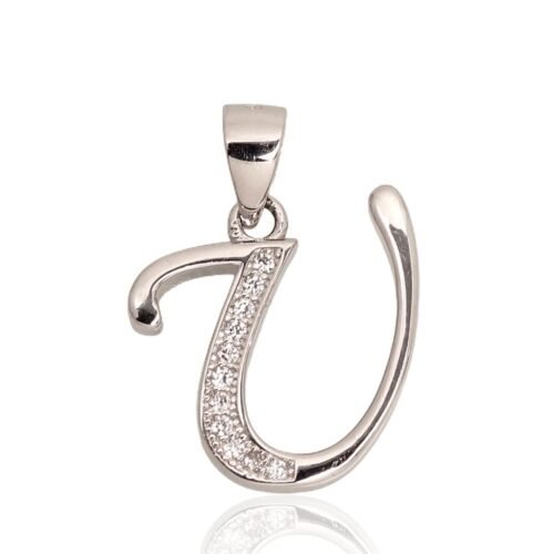 Silver pendant with Zirkons