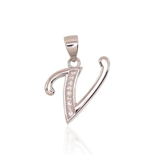 Silver pendant with Zirkons