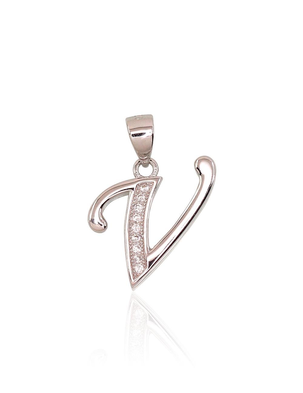 Silver pendant with Zirkons