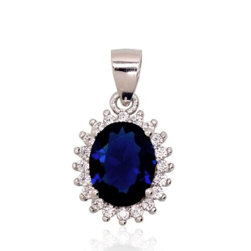 Silver pendant with Zirkons
