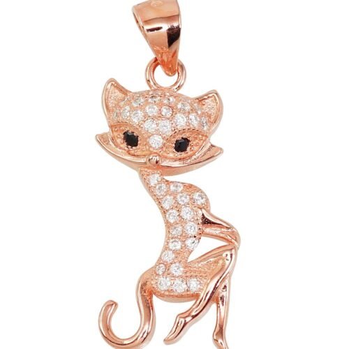Silver pendant with Zirkons