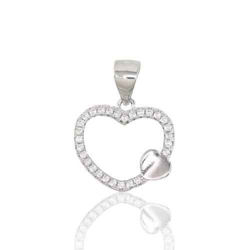 Silver pendant with Zirkons