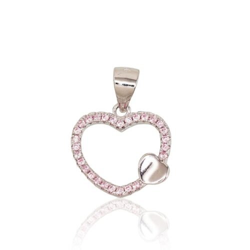 Silver pendant with Zirkons