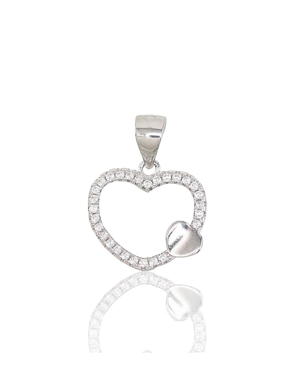 Silver pendant with Zirkons