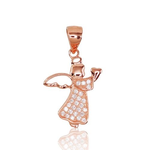 Silver pendant with Zirkons