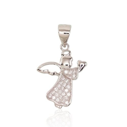 Silver pendant with Zirkons
