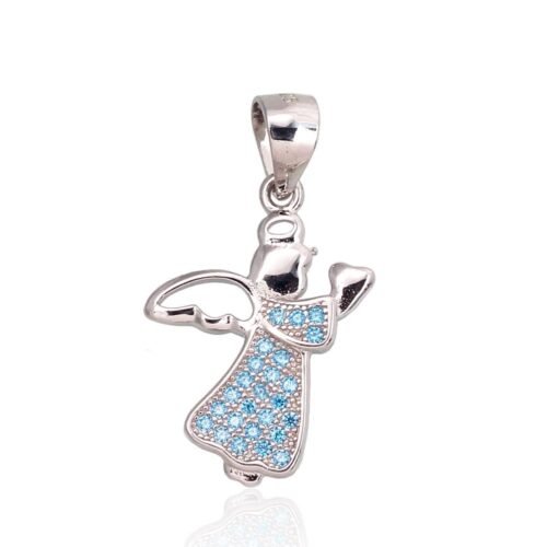 Silver pendant with Zirkons