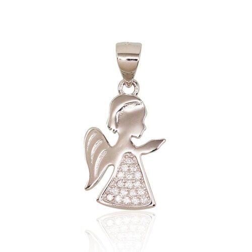 Silver pendant with Zirkons