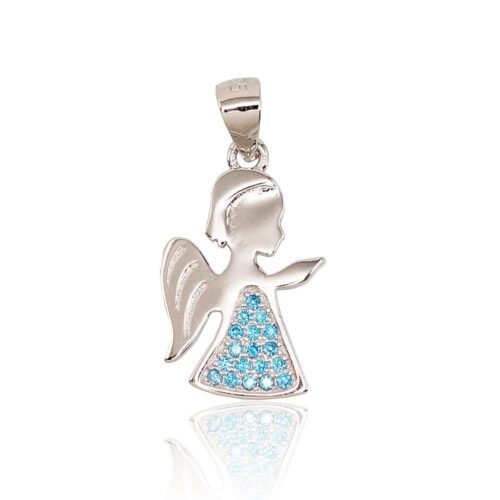 Silver pendant with Zirkons