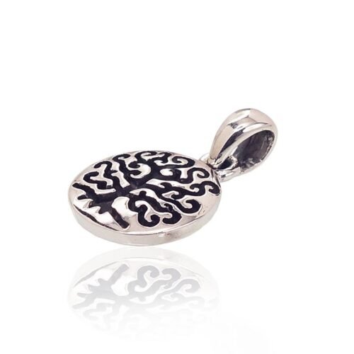 Alternative view of Silver pendant