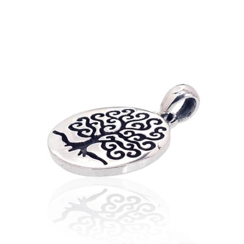 Alternative view of Silver pendant