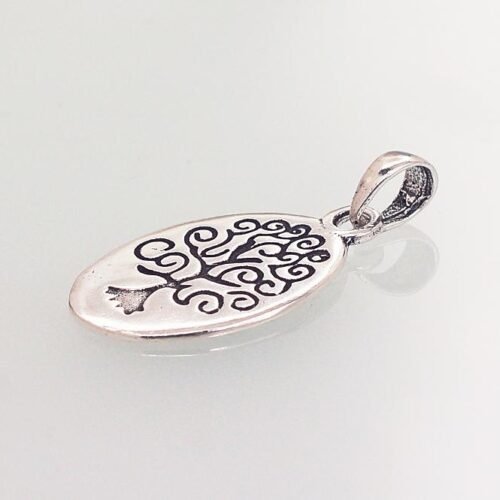 Alternative view of Silver pendant