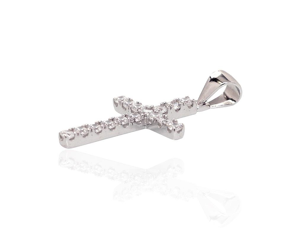 Silver pendant with Zirkons - Image 2