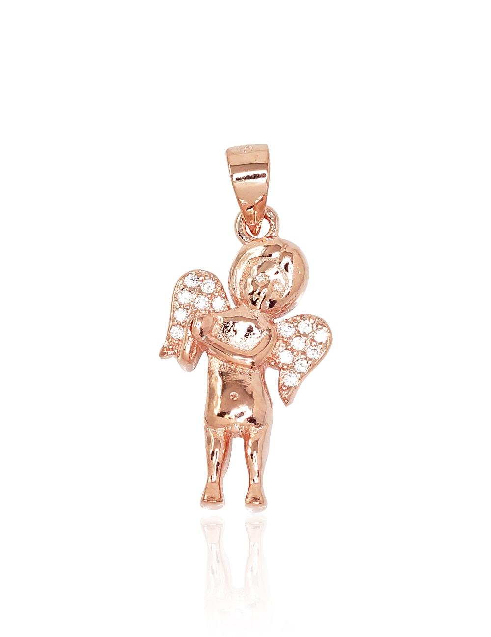 Silver pendant with Zirkons