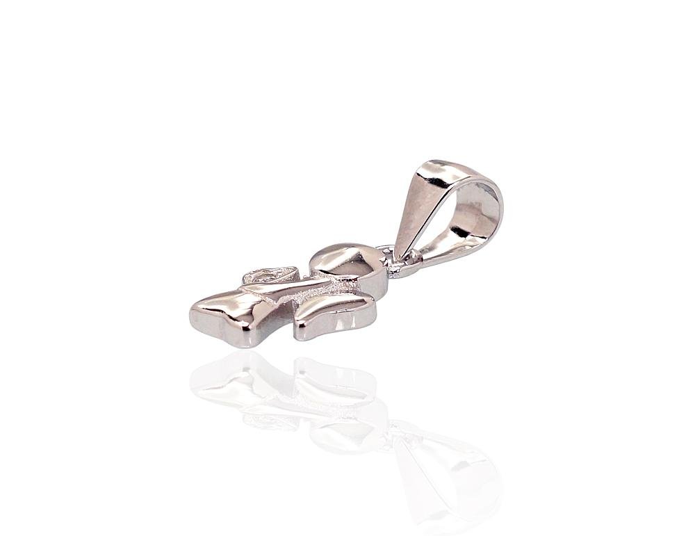 Silver pendant with Zirkons - Image 2