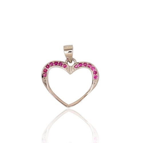 Silver pendant with Zirkons