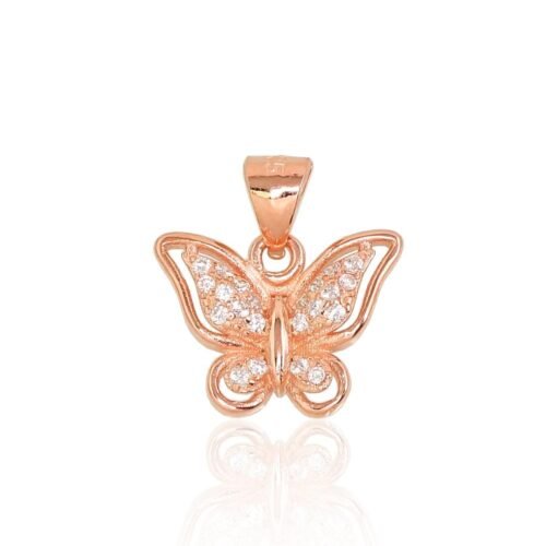 Silver pendant with Zirkons