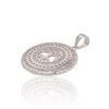 Silver pendant with Zirkons - Image 2