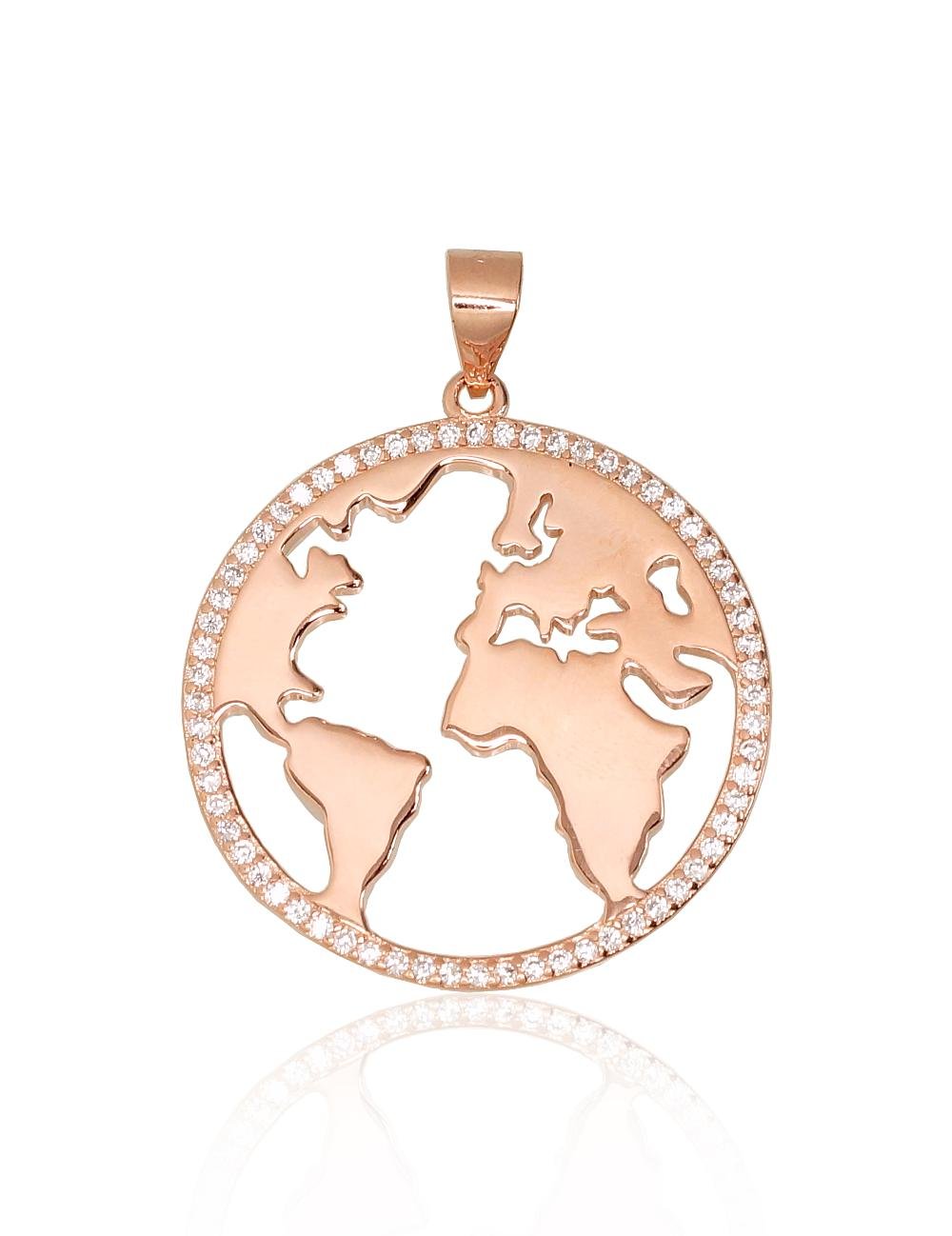 Silver pendant with Zirkons