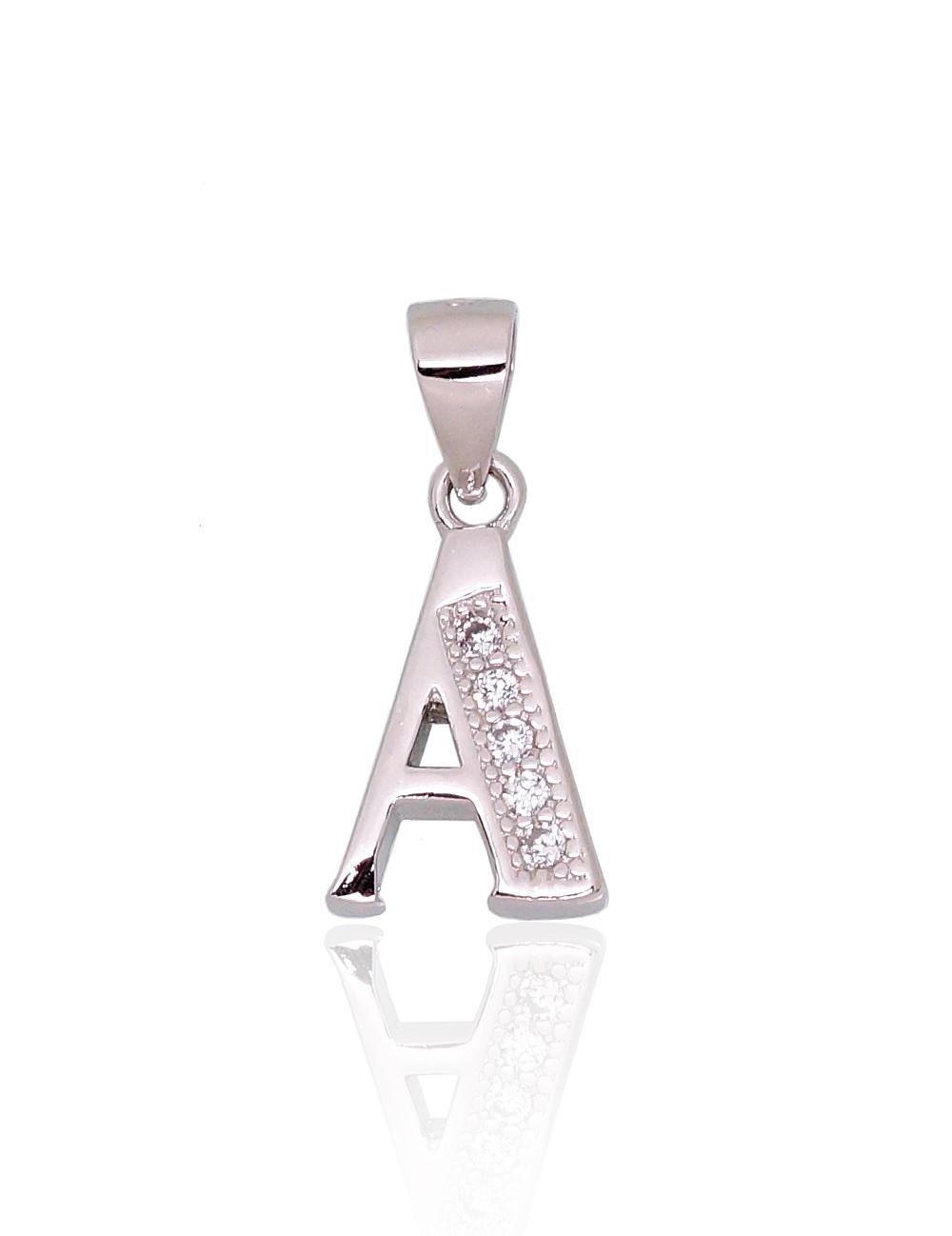Silver pendant with Zirkons