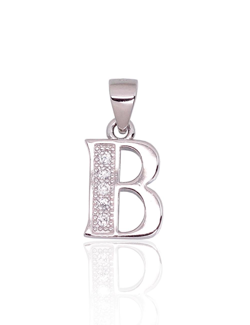 Silver pendant with Zirkons