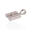 Silver pendant with Zirkons - Image 2