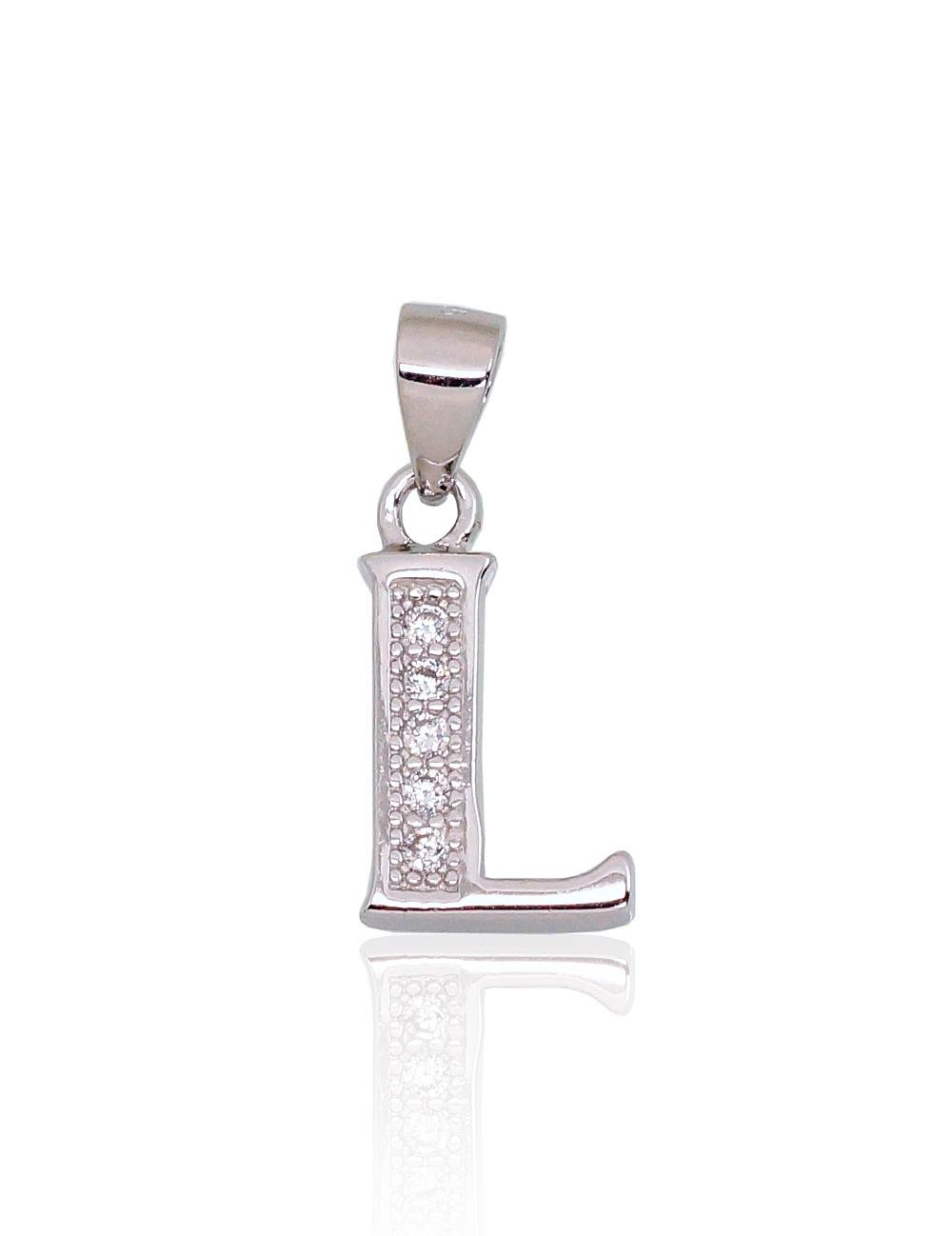 Silver pendant with Zirkons
