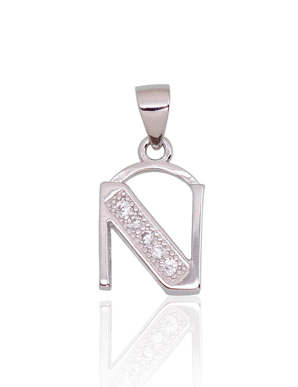 Silver pendant with Zirkons
