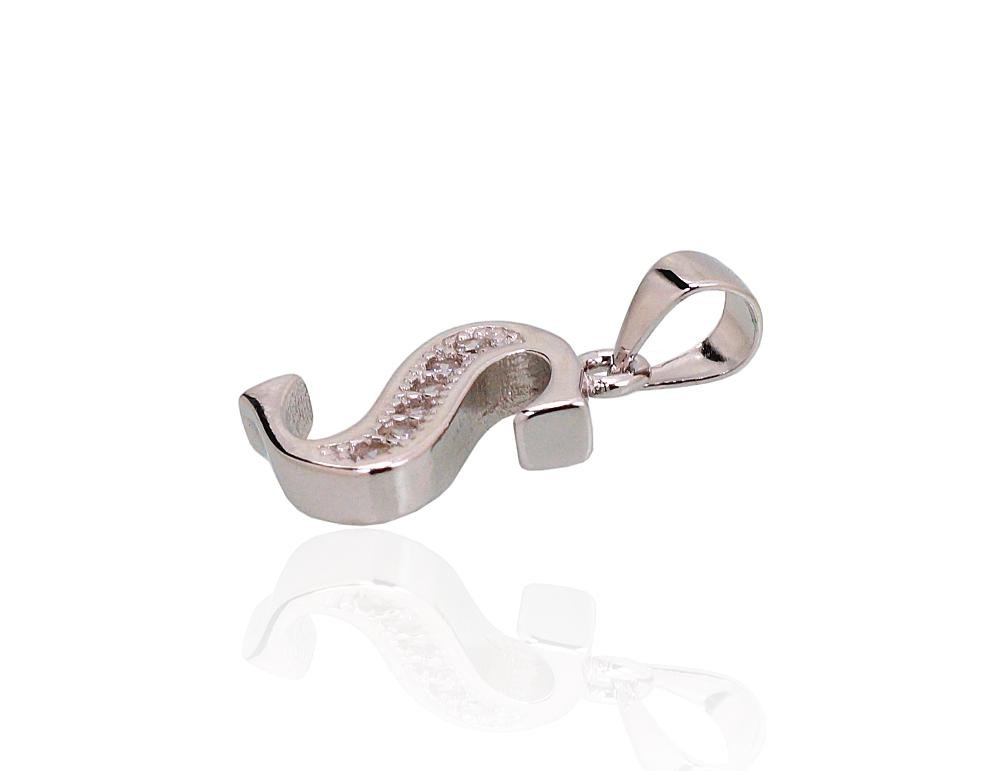 Silver pendant with Zirkons - Image 2