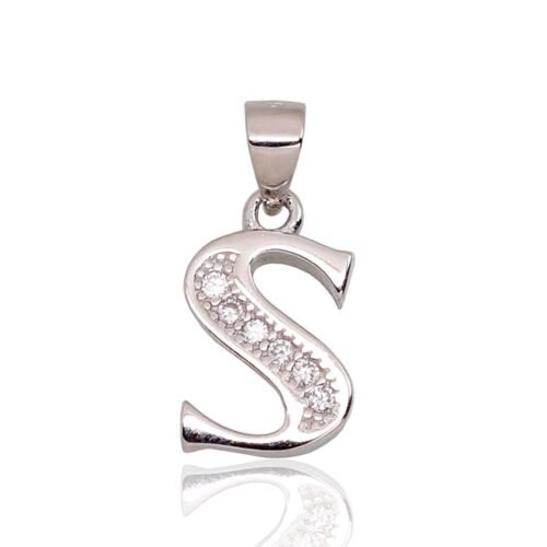 Silver pendant with Zirkons