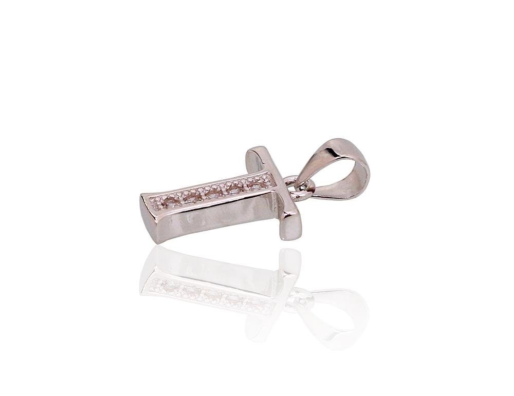 Silver pendant with Zirkons - Image 2