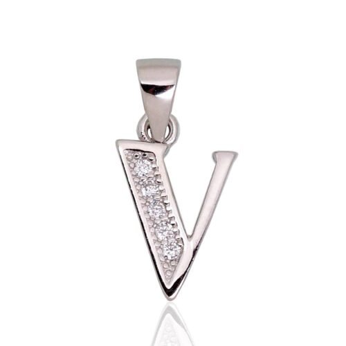 Silver pendant with Zirkons