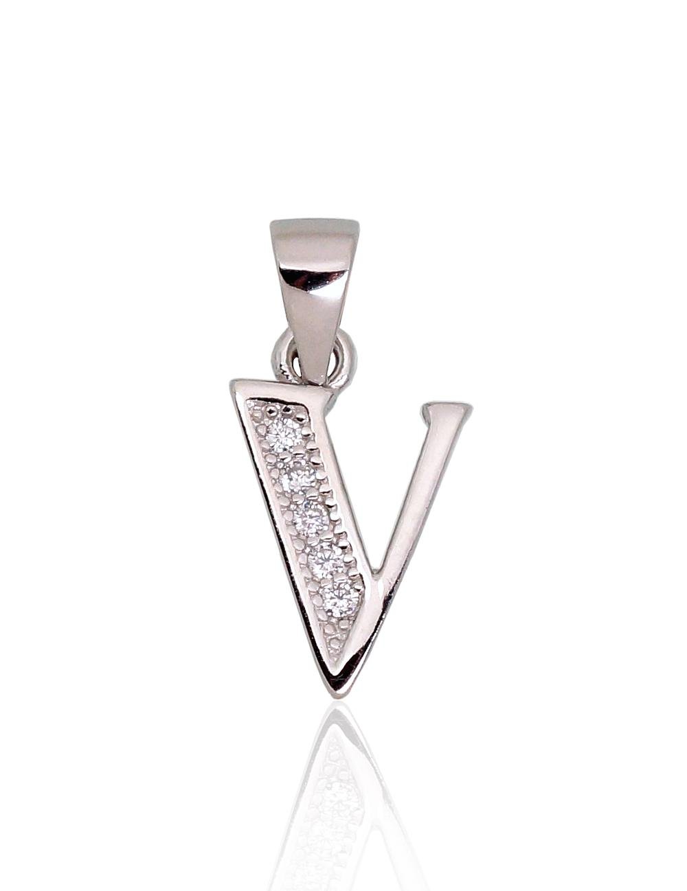 Silver pendant with Zirkons