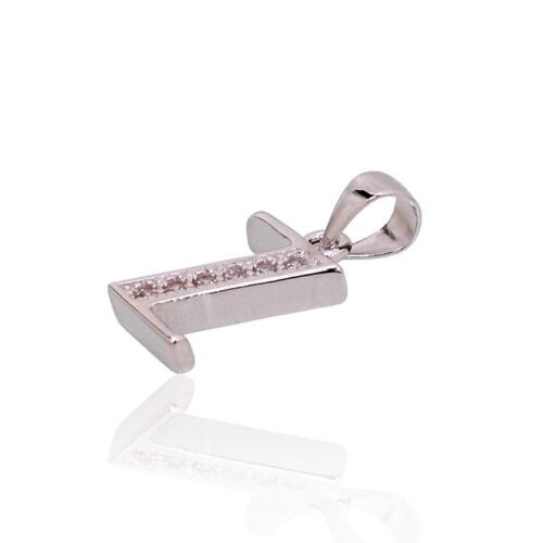 Alternative view of Silver pendant with Zirkons